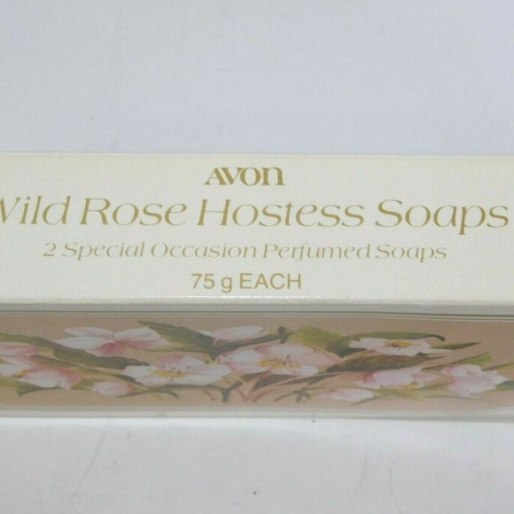 Vintage Avon Wild Rose Hostess Hand Soap NEW - Picture 5 of 5